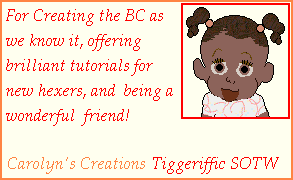 Site of the Week from Tigger!