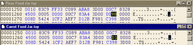 Food jar spoon blob colour