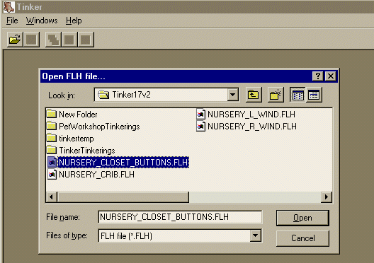 changing the filmstrips