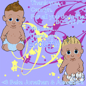 thankyou from Baka and babes