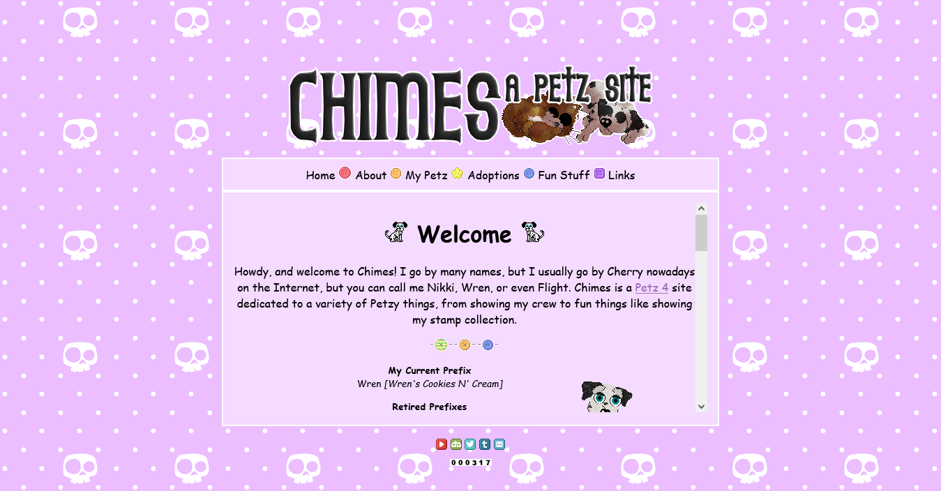 Gothic Pink Layout