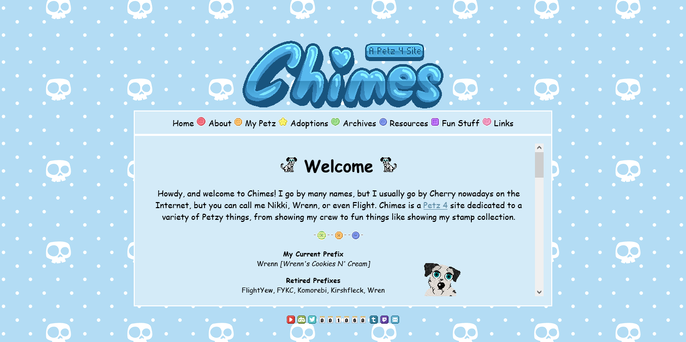 Bubbly Blue Layout