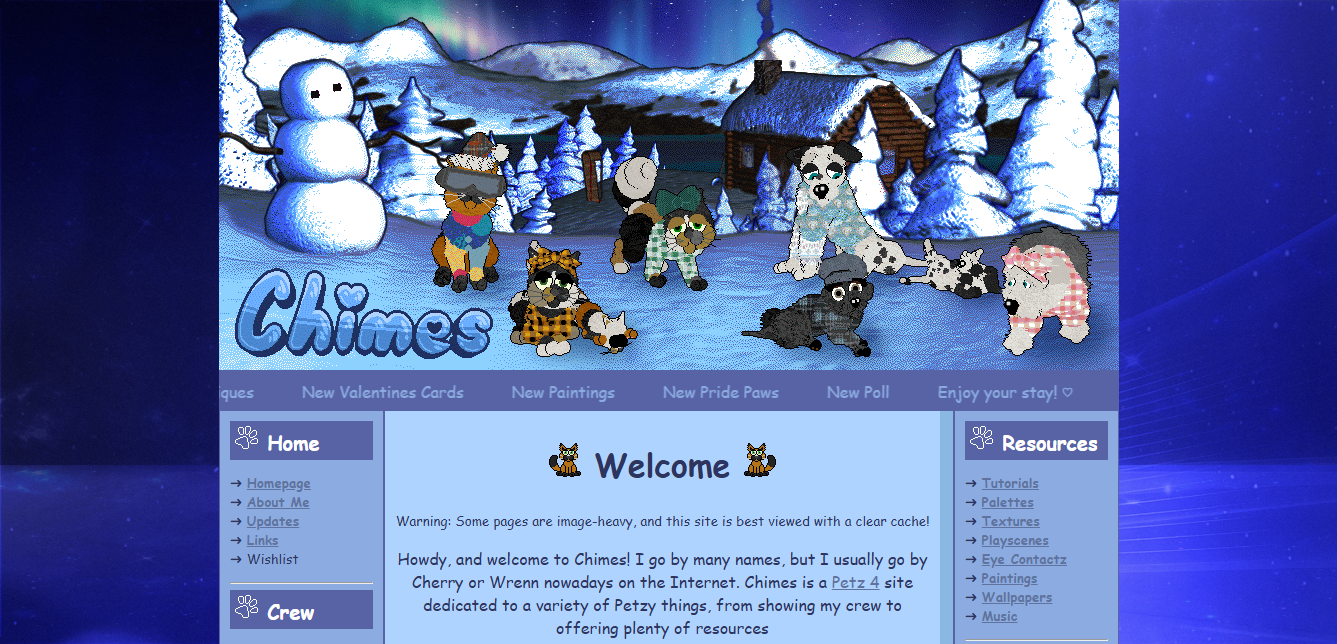 Aurora Winterscape Layout